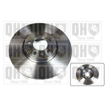 Jeu de 2 disques de frein avant QUINTON HAZELL OEM 7E0615301C Jeu de 2 disques de frein avant QUINTON HAZELL OEM 7E0615301C