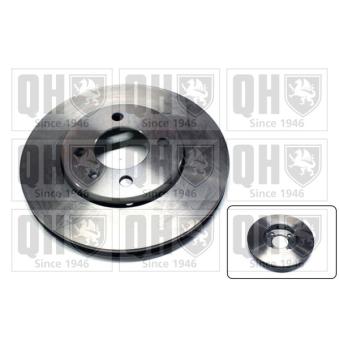 Jeu de 2 disques de frein avant QUINTON HAZELL OEM 1S0615301M