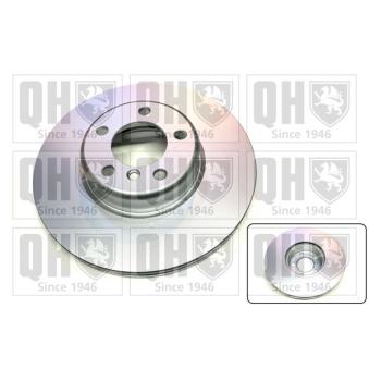 Jeu de 2 disques de frein avant QUINTON HAZELL OEM 6792223