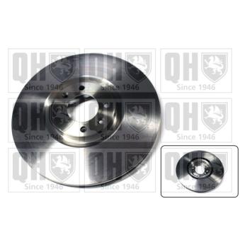 Jeu de 2 disques de frein avant QUINTON HAZELL OEM 4249F6