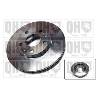 Jeu de 2 disques de frein avant QUINTON HAZELL OEM 4020600Q1A