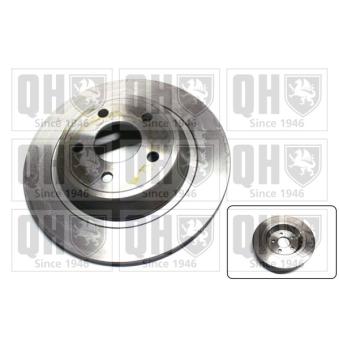 Jeu de 2 disques de frein arrière QUINTON HAZELL OEM 5322977