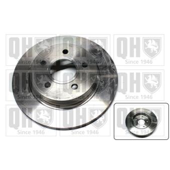 Jeu de 2 disques de frein arrière QUINTON HAZELL OEM 1704765