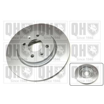 Jeu de 2 disques de frein avant QUINTON HAZELL BDC6103