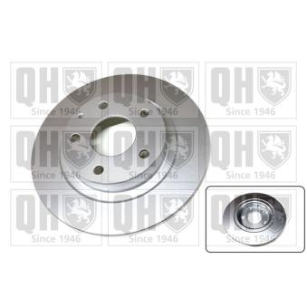 Jeu de 2 disques de frein arrière QUINTON HAZELL OEM GHT226251