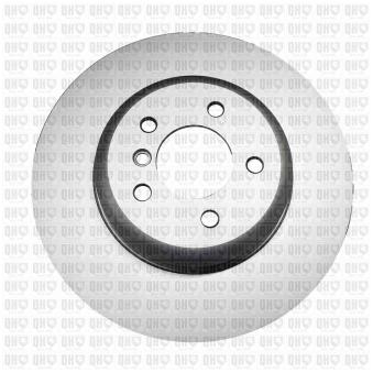 Jeu de 2 disques de frein arrière QUINTON HAZELL BDC6150 pour BMW Série 6 640 d - 313cv