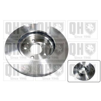 Jeu de 2 disques de frein avant QUINTON HAZELL OEM 95526569