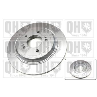 Jeu de 2 disques de frein arrière QUINTON HAZELL OEM 58411D3700