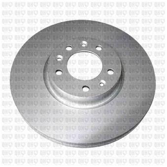 Jeu de 2 disques de frein avant QUINTON HAZELL BDC6182 pour SEAT Mii E-JUMPY - 136cv