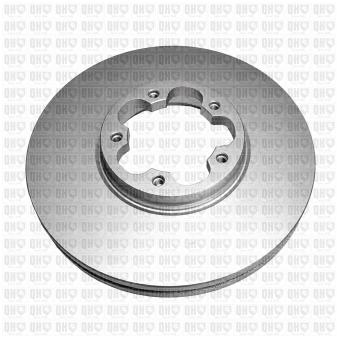 Jeu de 2 disques de frein avant QUINTON HAZELL BDC6193 pour INFINITI G 2.0 EcoBlue - 185cv