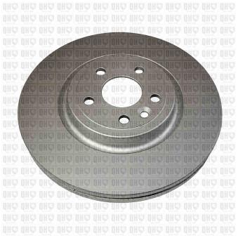 Jeu de 2 disques de frein avant QUINTON HAZELL BDC6201 pour JAGUAR XE 2.0 - 241cv