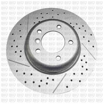 Jeu de 2 disques de frein avant QUINTON HAZELL [BDC6228]