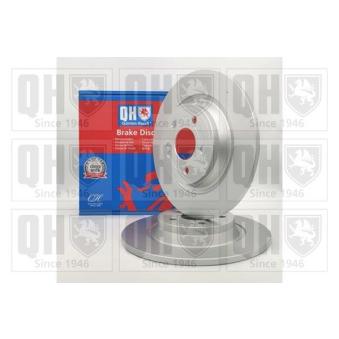 Jeu de 2 disques de frein arrière QUINTON HAZELL BDC6237