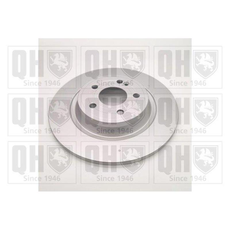 Jeu de 2 disques de frein arrière QUINTON HAZELL BDC6237 - Visuel 1