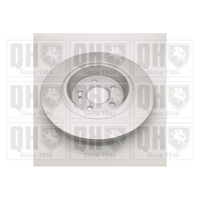 Jeu de 2 disques de frein arrière QUINTON HAZELL BDC6237 - Visuel 2