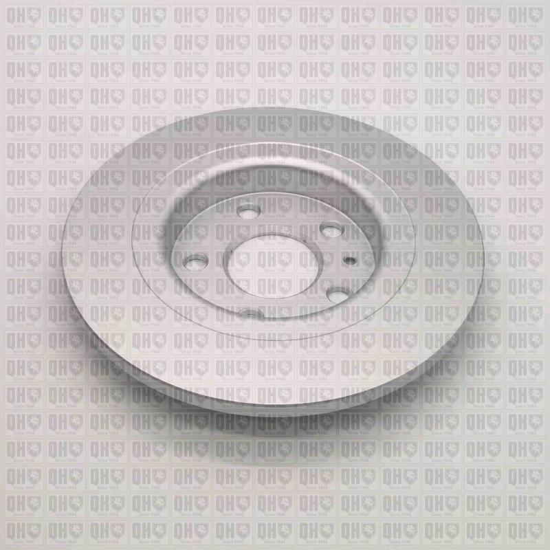 Jeu de 2 disques de frein arrière QUINTON HAZELL BDC6240 - Visuel 2
