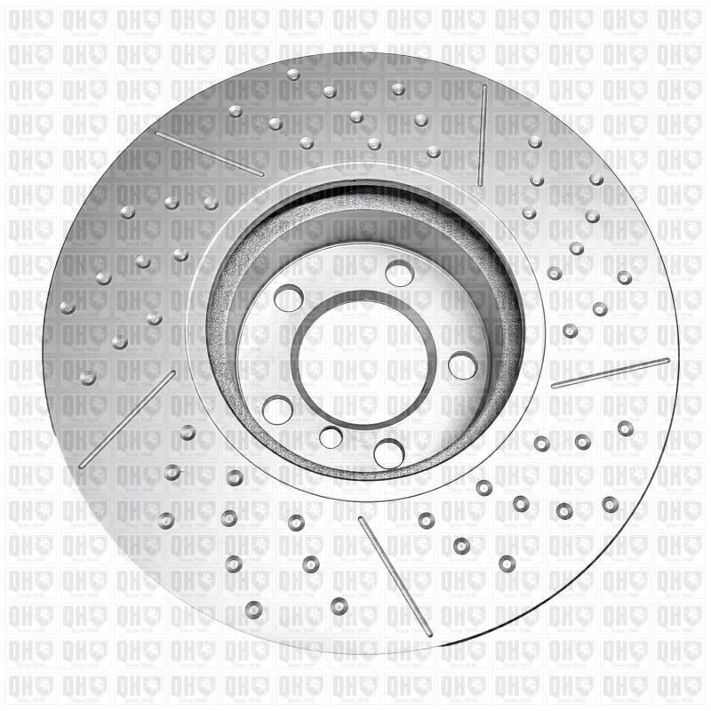 Jeu de 2 disques de frein avant QUINTON HAZELL BDC6247 - Visuel 1