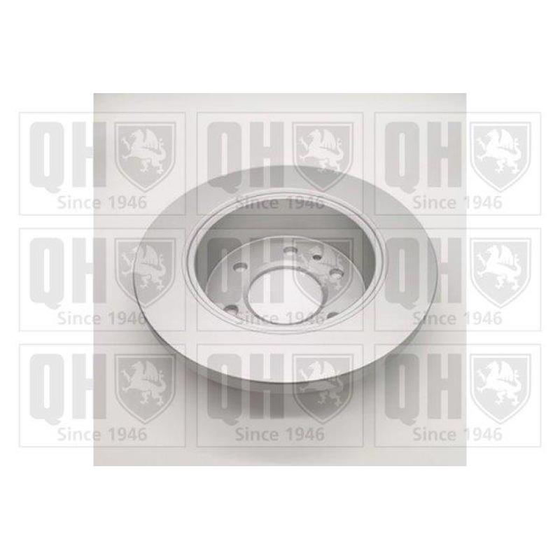 Jeu de 2 disques de frein arrière QUINTON HAZELL BDC6254 - Visuel 2