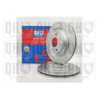 Jeu de 2 disques de frein arrière QUINTON HAZELL BDC6259 pour RENAULT CLIO xDrive 20 i - 192cv