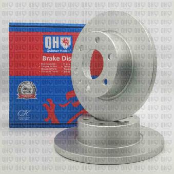 Jeu de 2 disques de frein arrière QUINTON HAZELL OEM 2996027