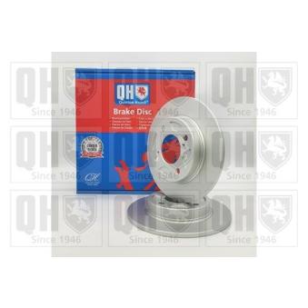 Jeu de 2 disques de frein arrière QUINTON HAZELL BDC6269 pour SUZUKI SWIFT 1.2 SHVS - 90cv