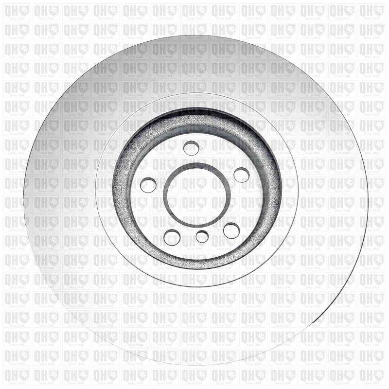Jeu de 2 disques de frein arrière QUINTON HAZELL BDC6277 - Visuel 1