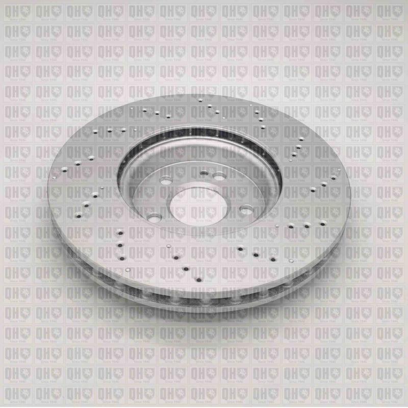 Jeu de 2 disques de frein arrière QUINTON HAZELL BDC6279 - Visuel 2