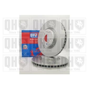 Jeu de 2 disques de frein avant QUINTON HAZELL OEM 4M0615301AN