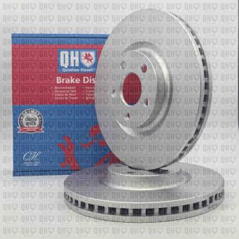 Jeu de 2 disques de frein arrière QUINTON HAZELL BDC6286 pour MAZDA RX 2.0 EcoBlue - 120cv
