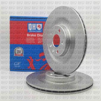 Jeu de 2 disques de frein arrière QUINTON HAZELL BDC6289 pour VOLVO C40 Recharge - 252cv