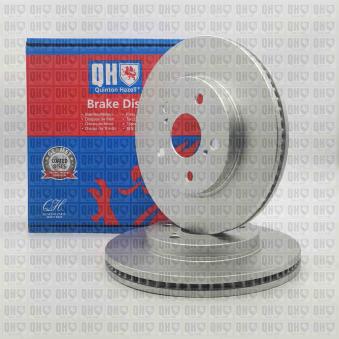 Jeu de 2 disques de frein arrière QUINTON HAZELL BDC6291