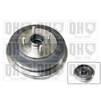 Tambour de frein QUINTON HAZELL BDR111