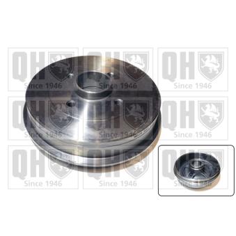 Tambour de frein QUINTON HAZELL BDR440 pour KIA RIO 1.8 - 110cv