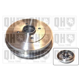 Tambour de frein QUINTON HAZELL BDR458 pour VOLKSWAGEN POLO 1.8 16V - 110cv