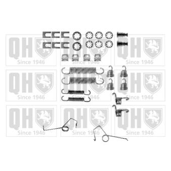 Kit d'accessoires, mâchoire de frein QUINTON HAZELL [BFK280]