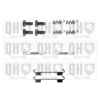 Kit d'accessoires, mâchoires de frein de stationnement QUINTON HAZELL [BFK308]