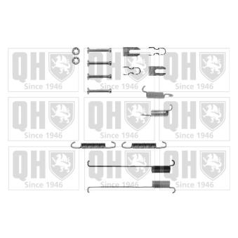 Kit d'accessoires, mâchoire de frein QUINTON HAZELL [BFK320]