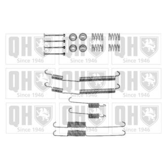Kit d'accessoires, mâchoire de frein QUINTON HAZELL BFK401 pour RENAULT TRAFIC 2.2 - 95cv
