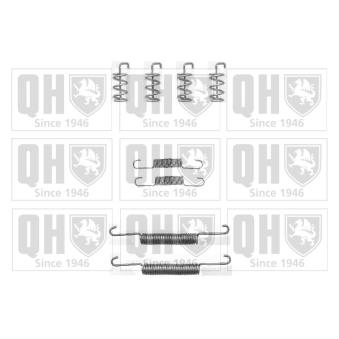 Kit d'accessoires, mâchoires de frein de stationnement QUINTON HAZELL BFK467