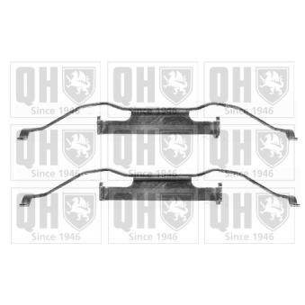 Kit d'accessoires, plaquette de frein à disque QUINTON HAZELL BFK613 pour BMW Série 5 M5 - 400cv