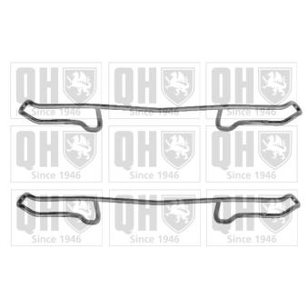 Kit d'accessoires, plaquette de frein à disque QUINTON HAZELL BFK655 pour NISSAN URVAN 2.0 - 110cv