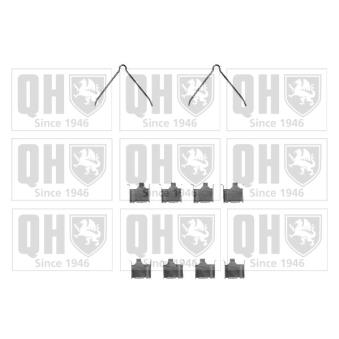 Kit d'accessoires, plaquette de frein à disque QUINTON HAZELL BFK697 pour KIA OPIRUS 2.0 TD - 110cv