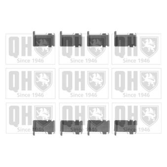 Kit d'accessoires, plaquette de frein à disque QUINTON HAZELL BFK719 pour AUDI 100 2.0 GLSTD - 90cv