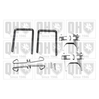 Kit d'accessoires, plaquette de frein à disque QUINTON HAZELL BFK772