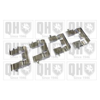 Kit d'accessoires, plaquette de frein à disque QUINTON HAZELL BFK909 pour HONDA STREAM 1.7 16V - 125cv