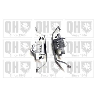 Kit d'accessoires, plaquette de frein à disque QUINTON HAZELL BFK949 pour MAZDA CX-9 3.0sd - 286cv