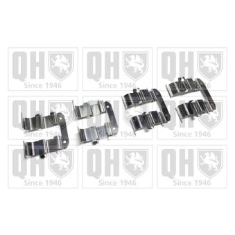Kit d'accessoires, plaquette de frein à disque QUINTON HAZELL BFK971 pour CITROEN C5 1.5 CRDi - 110cv