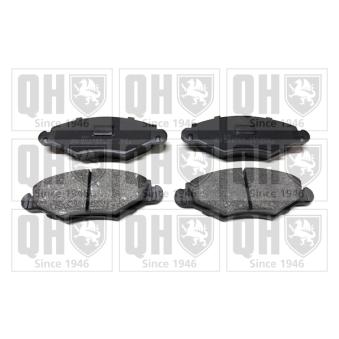 Jeu de 4 plaquettes de frein avant QUINTON HAZELL OEM 425204