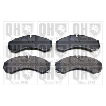 Jeu de 4 plaquettes de frein avant QUINTON HAZELL OEM 19092981 Jeu de 4 plaquettes de frein avant QUINTON HAZELL OEM 19092981