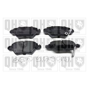 Jeu de 4 plaquettes de frein arrière QUINTON HAZELL OEM 9196457